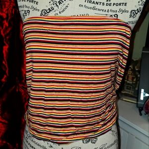 American Eagle Red Sleeveless Top